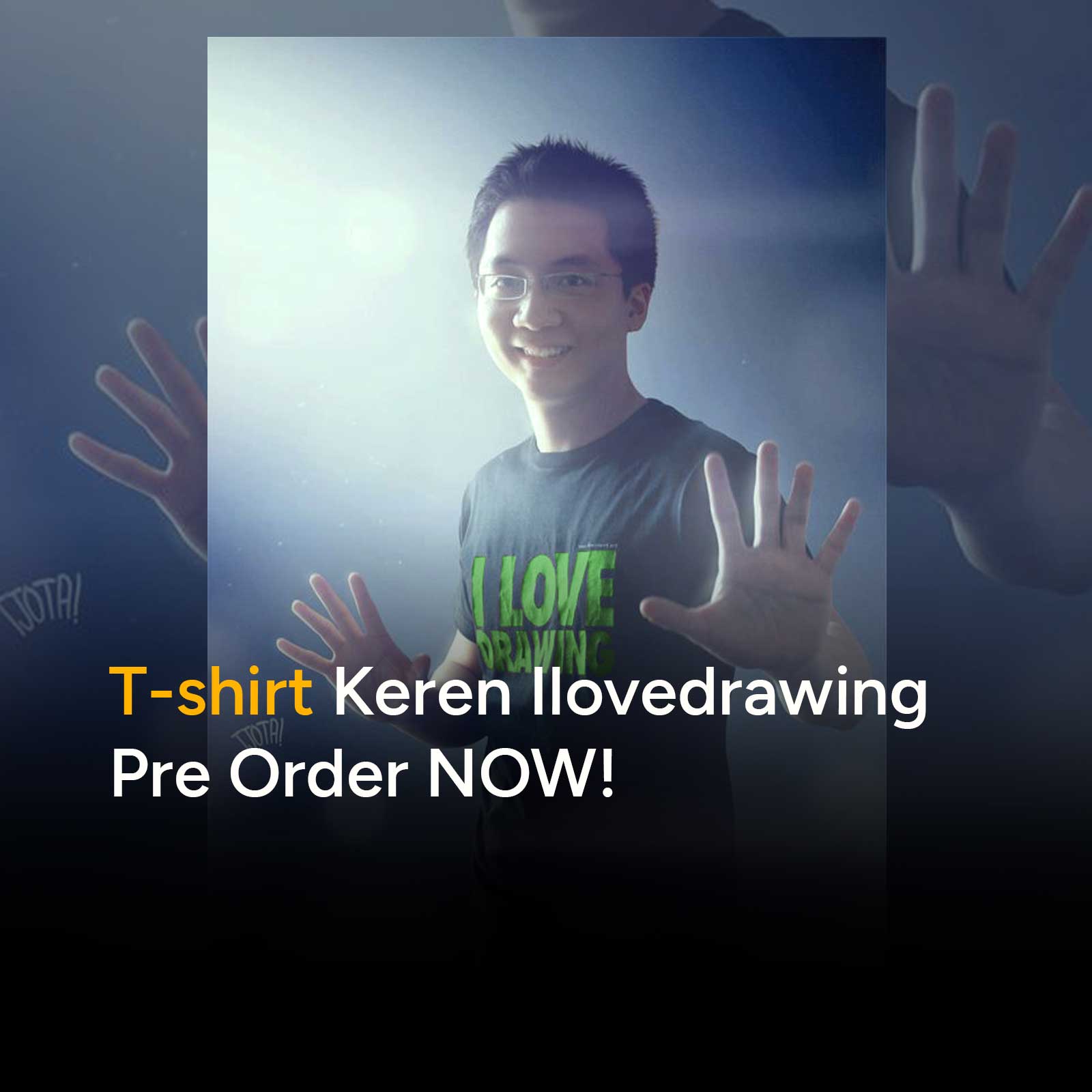 T-shirt Keren Ilovedrawing Pre Order NOW!