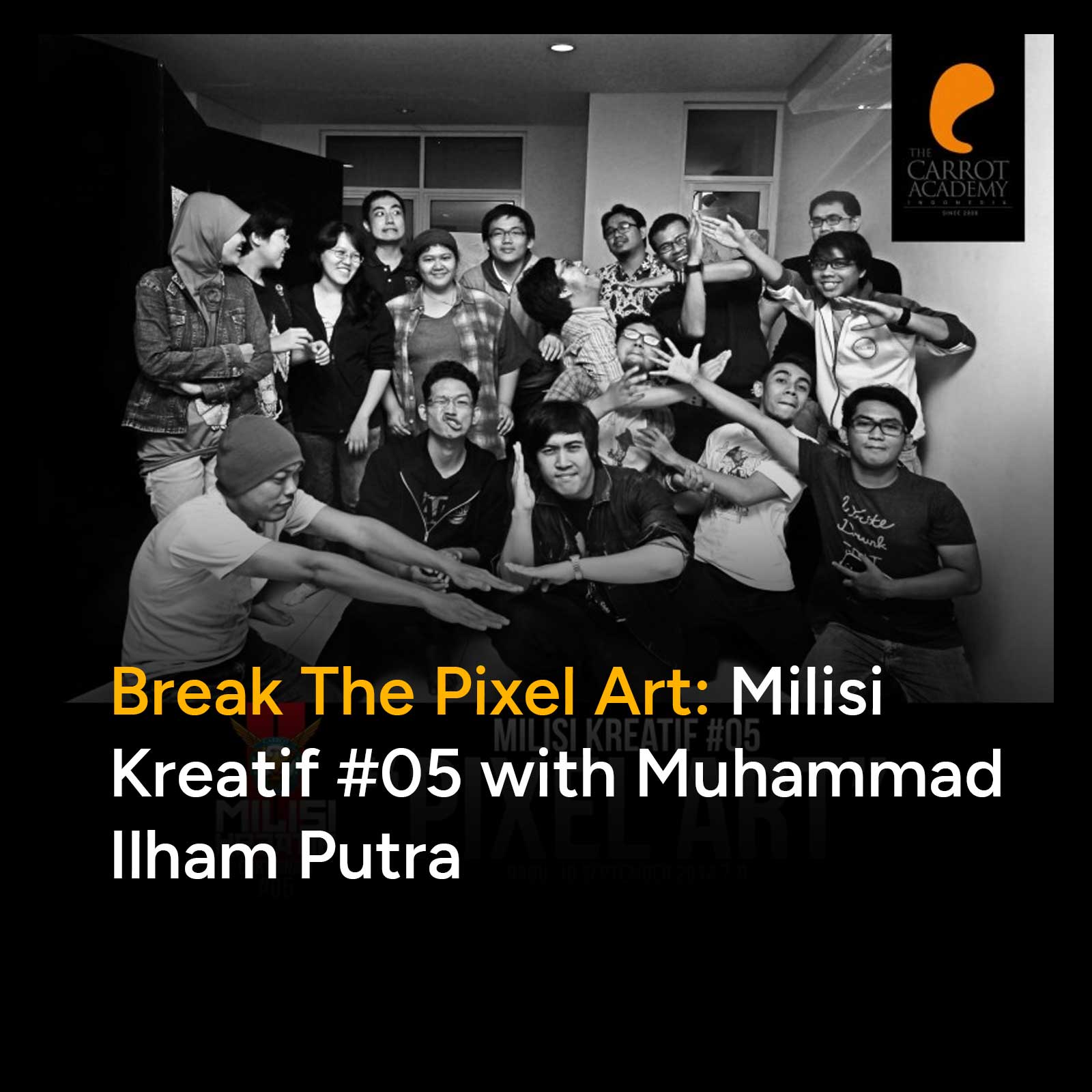 Milisi Kreatif adalah sebuah event bulanan yang berisi sessi gathering dan sharing kreatif yang terbuka buat umum. Milisi Kreatif yang ke 5 hari Rabu 10 September 2014 ini mengambil tema 