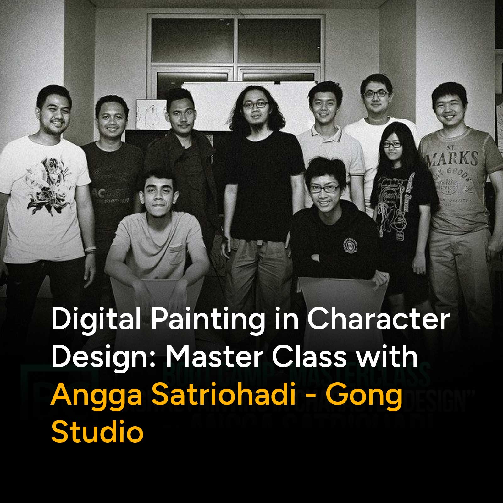 Digital Painting in Character Design: Master Class with Angga Satriohadi - Gong Studio