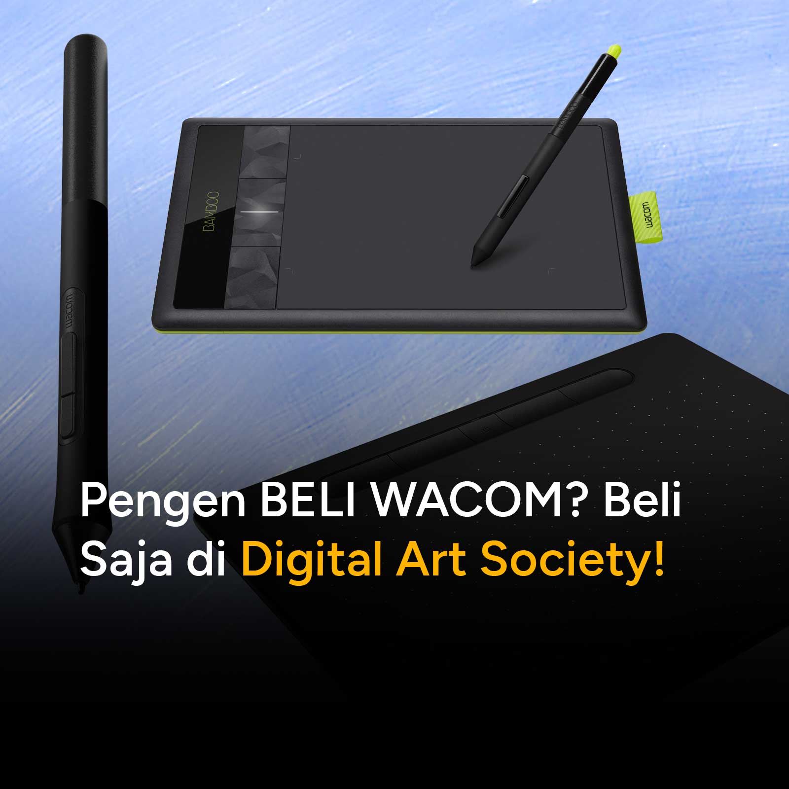 Pengen BELI WACOM? Beli Saja di Digital Art Society!