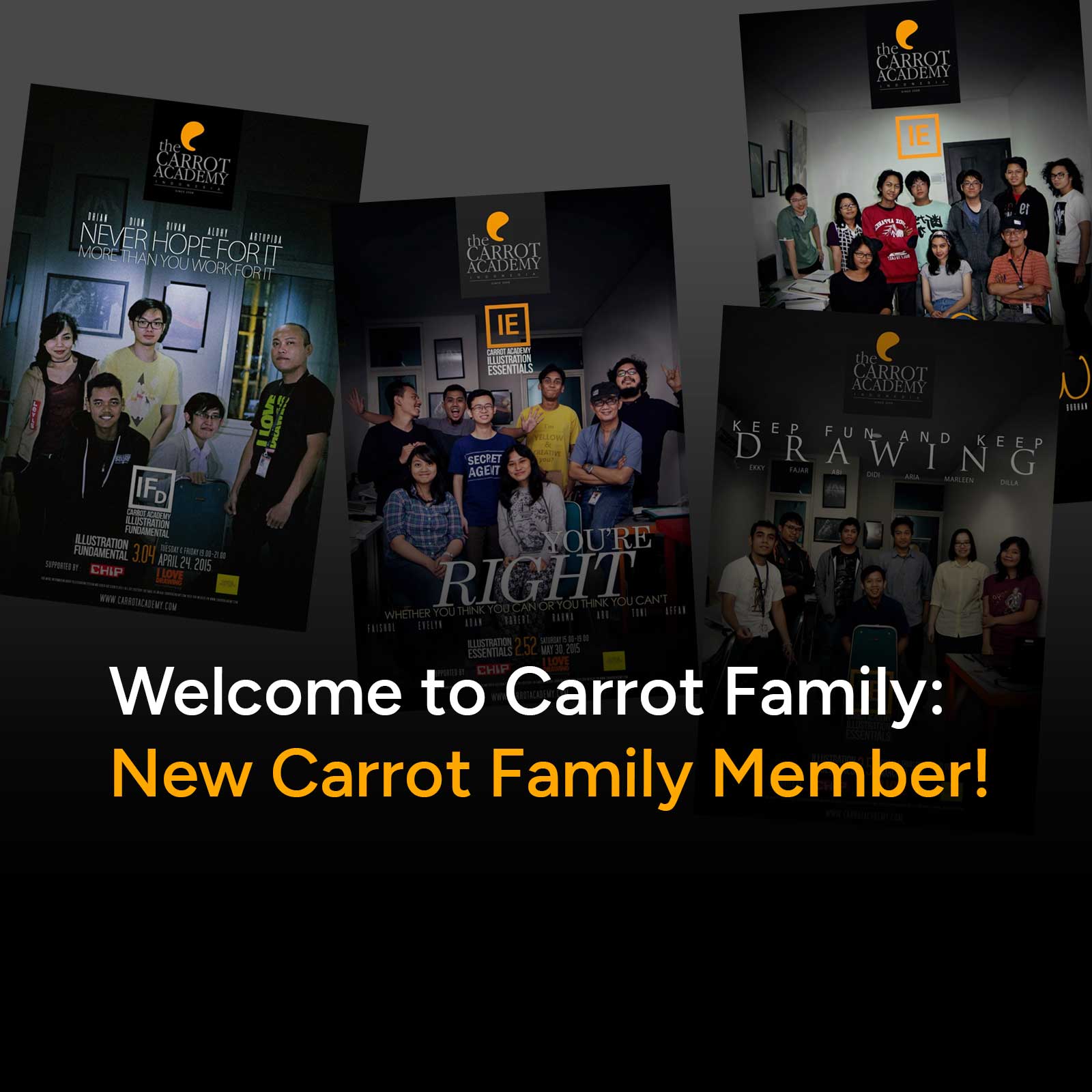 Welcome to Carrot Family: New Carrot Family Member!