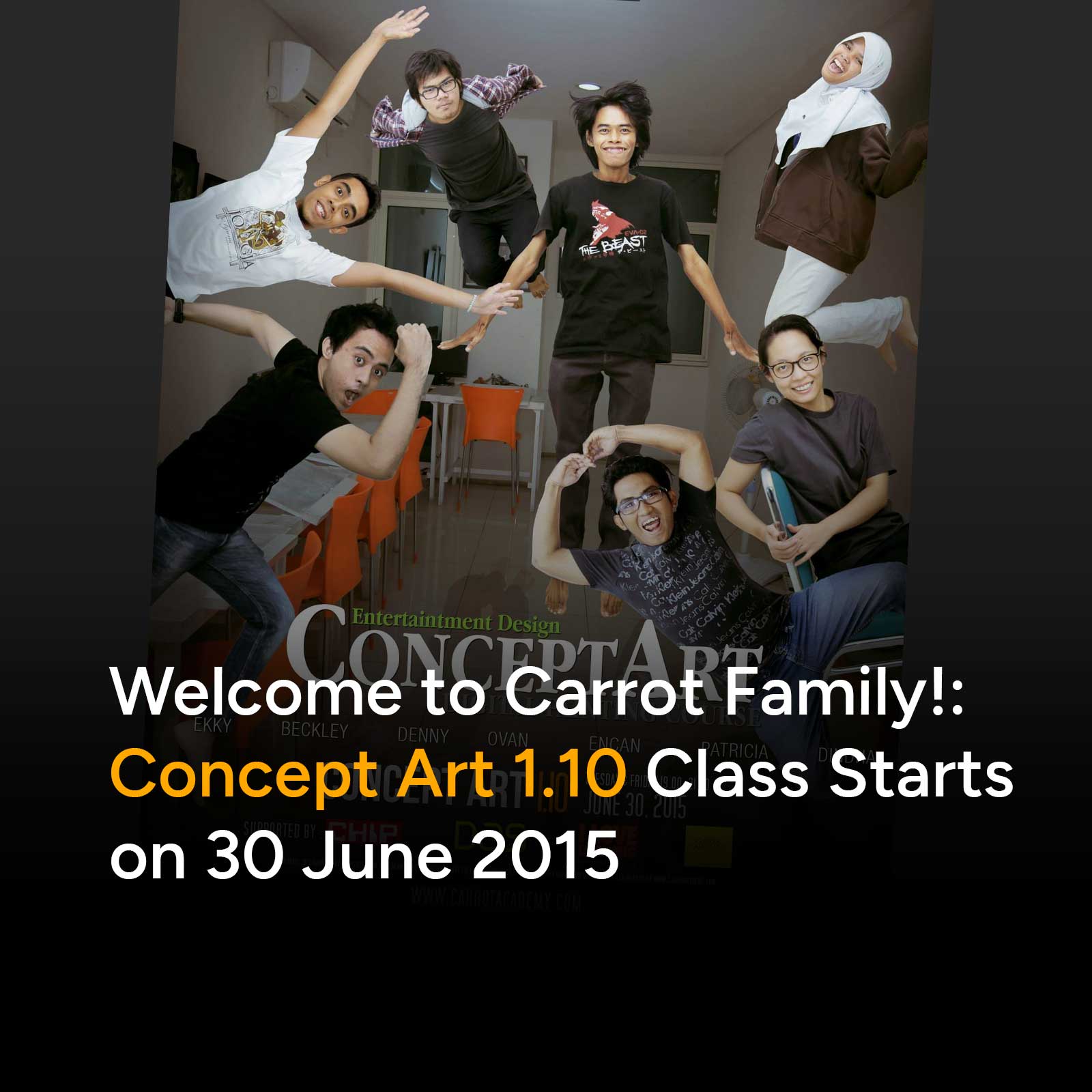 Welcome to Carrot Family!: Concept Art 1.10 Class Starts on 30 June 2015