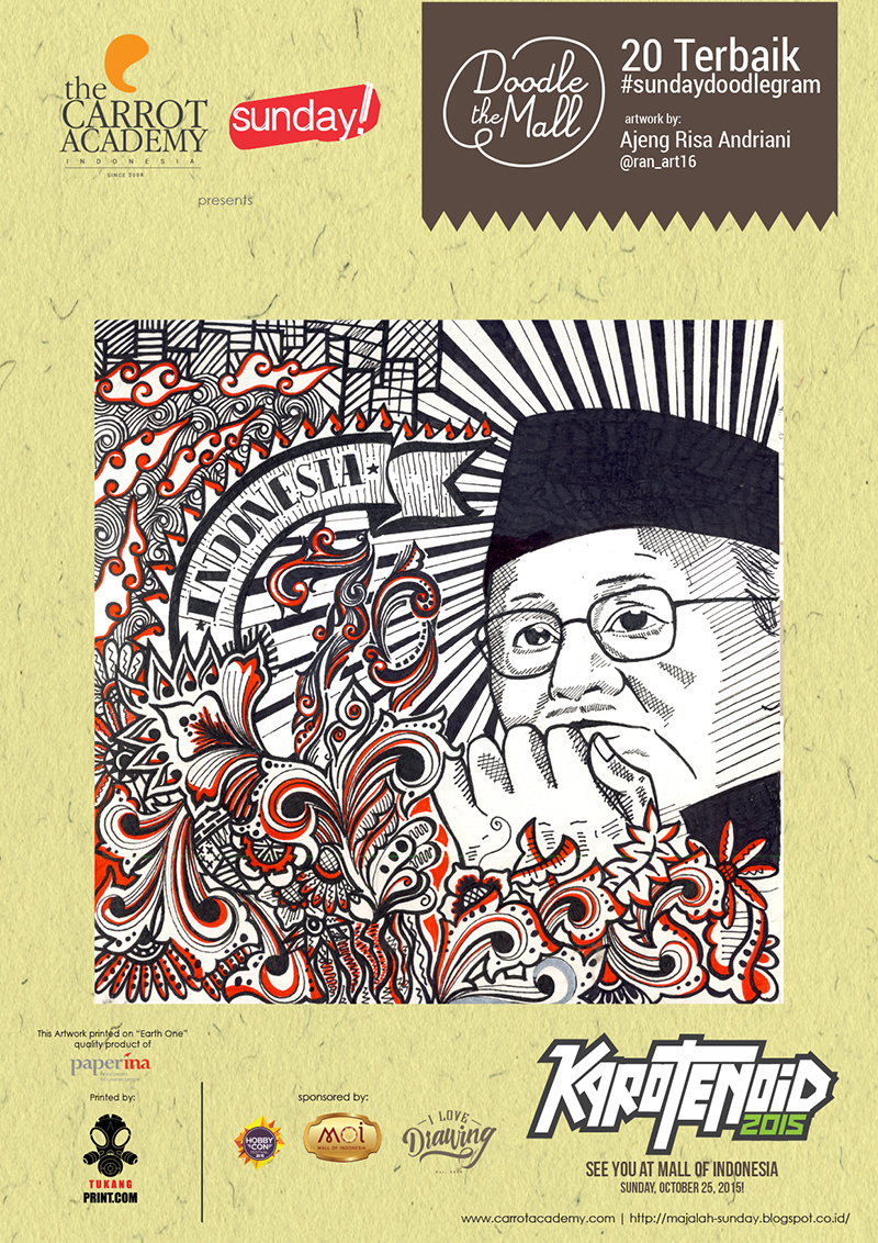 Doodlegram cetak A4