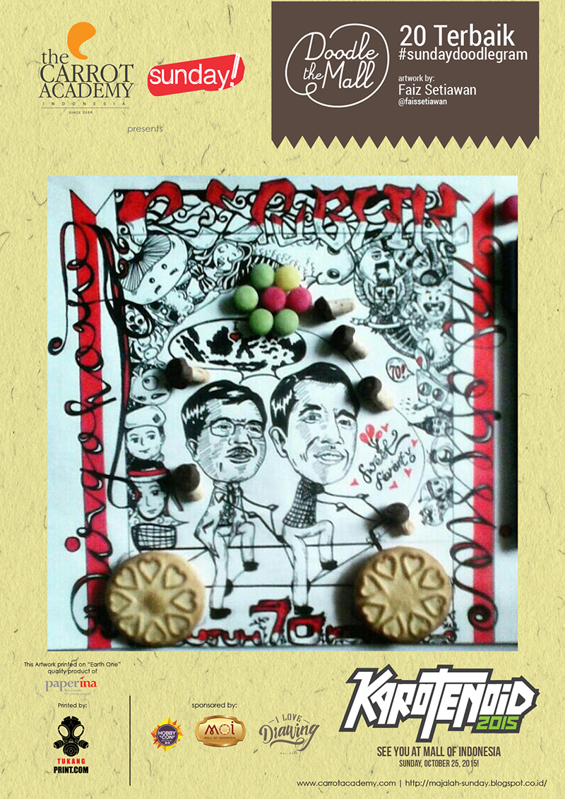 Doodlegram cetak A4