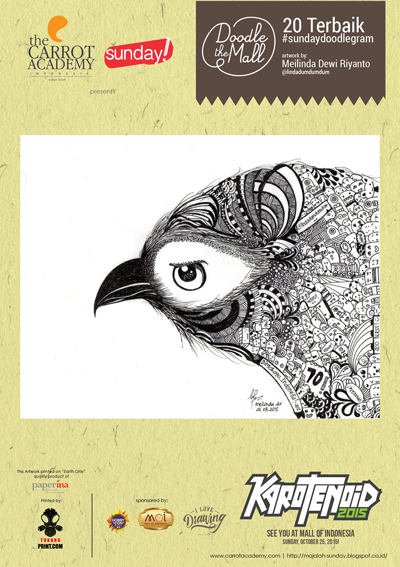 Doodlegram cetak A4