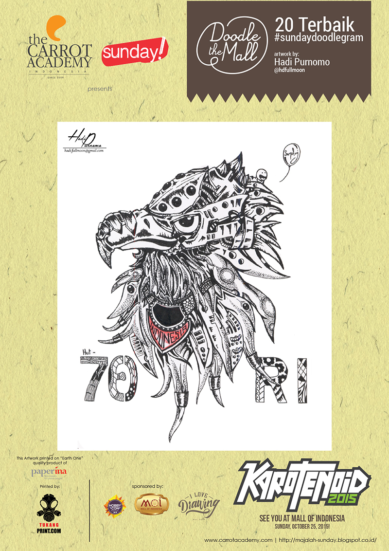 Doodlegram cetak A4