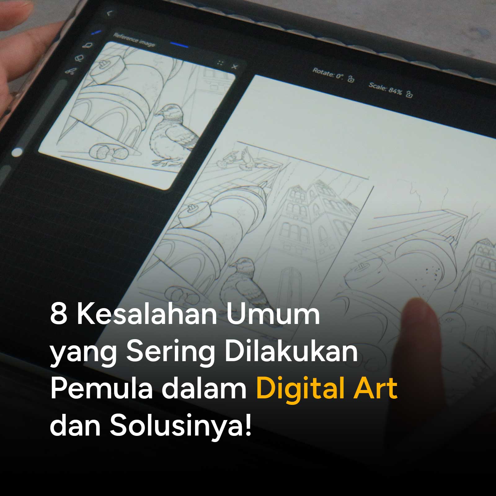 Sebagai seorang pemula dalam dunia digital art (dan art pada umumnya) kesalahan adalah bahan pelajaran yang penting, tapi jika kita gagal terus menerus dan kita tidak bisa belajar dari orang-orang yang melakukan kesalahan yang sama, sudah saatnya kita mencari cara untuk mengatasinya. Hal ini akan mengobati rasa frustasi kita. Apa saja 8 kesalahan umum yang sering tanpa sadar dilakukan pemula?