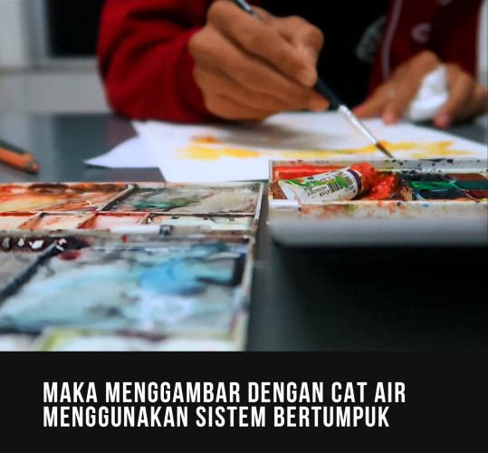 MAKA MENGGAMBAR DENGAN CAT AIR