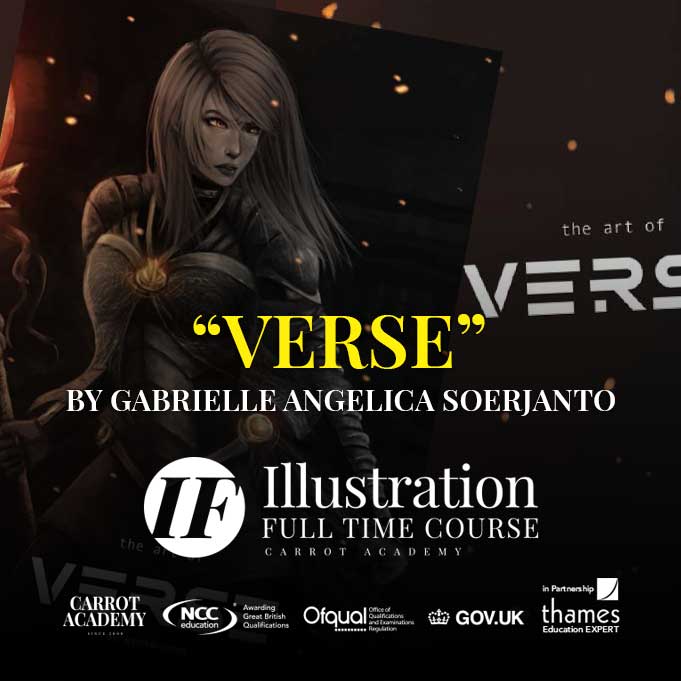 Verse - Final Project Artbook by Gabrielle Angelica Soerjanto Fulltime Course 2016