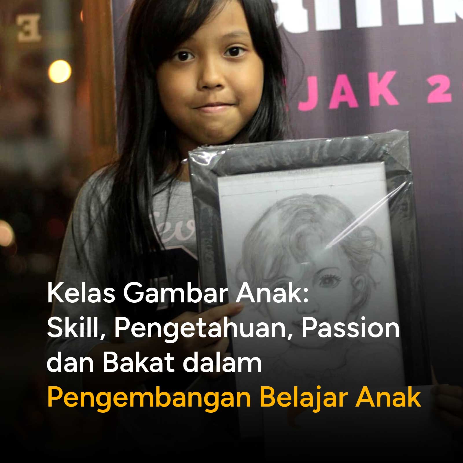 Jadi program di Illustration Faculty menganggap bakat adalah sesuatu yang bisa dibentuk dan dikembangkan. Ingin mengenalkan ilustrasi kepada anak yang menyukai gambar dan merasa tidak ada bakat? Di program inilah tempatnya.
