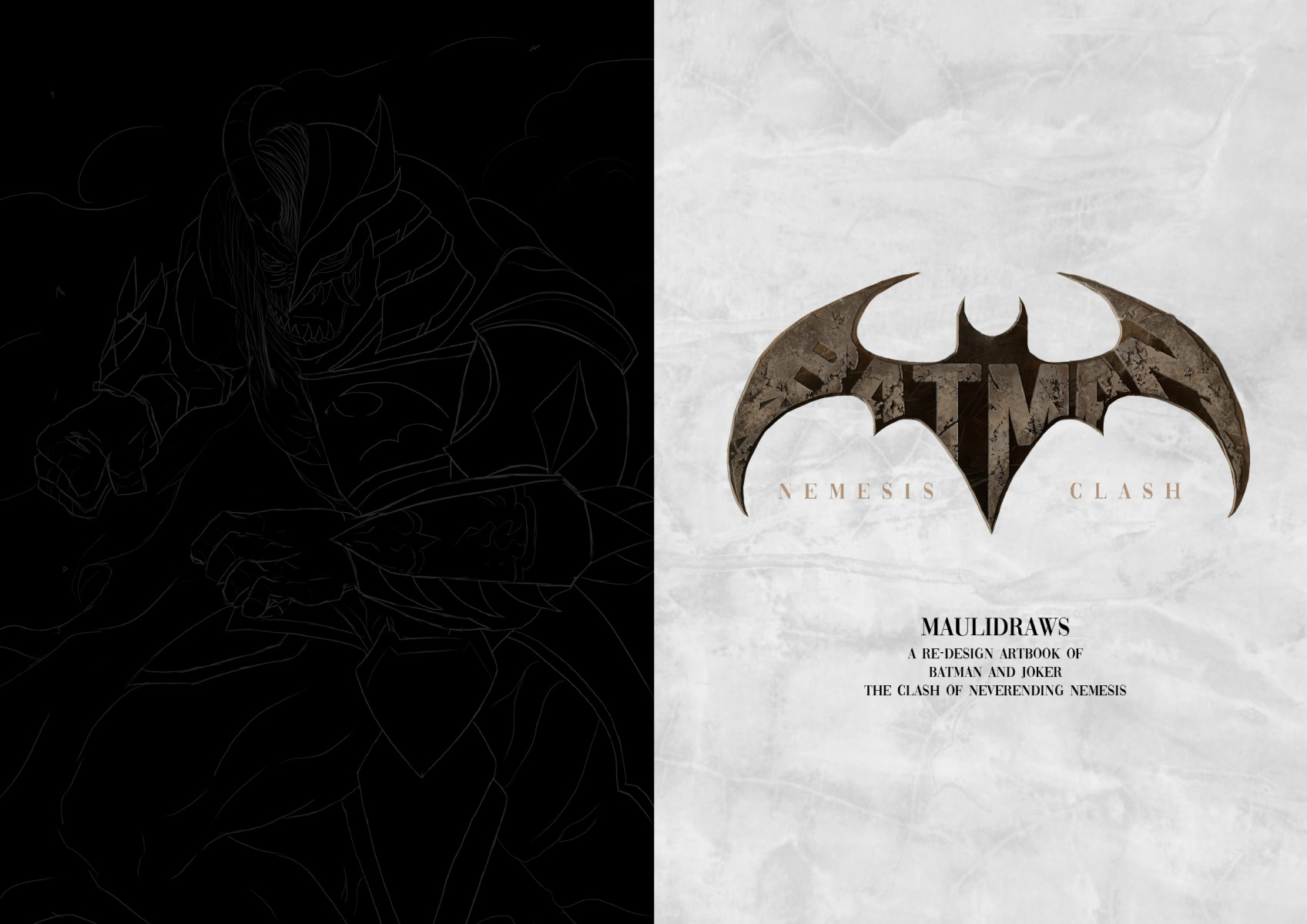 Batman The Nemesis Clash Artbook Layout-2