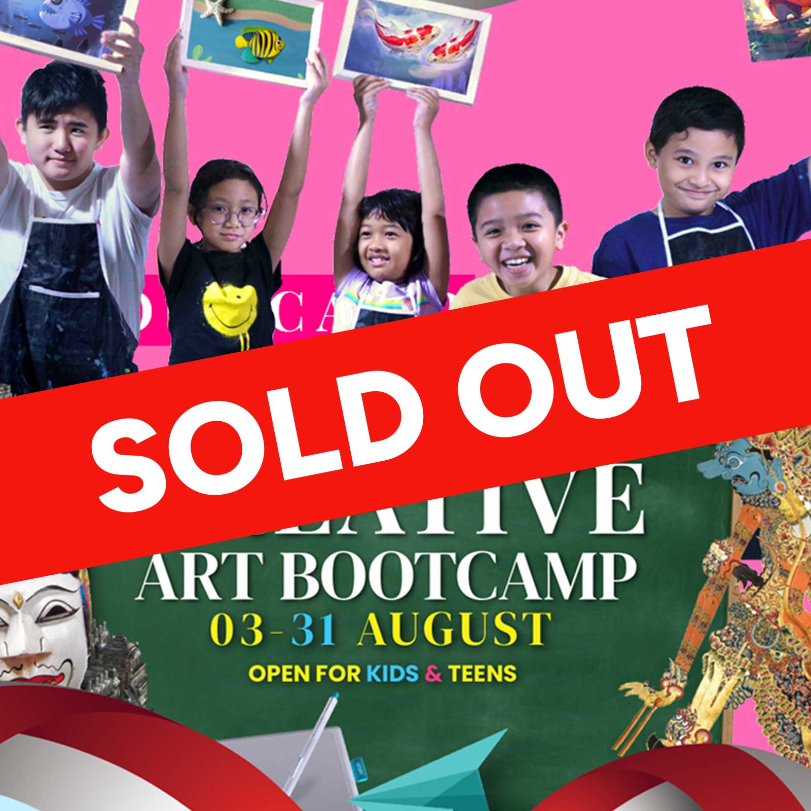 Creative Art Bootcamp - Colorful Journey August 2024