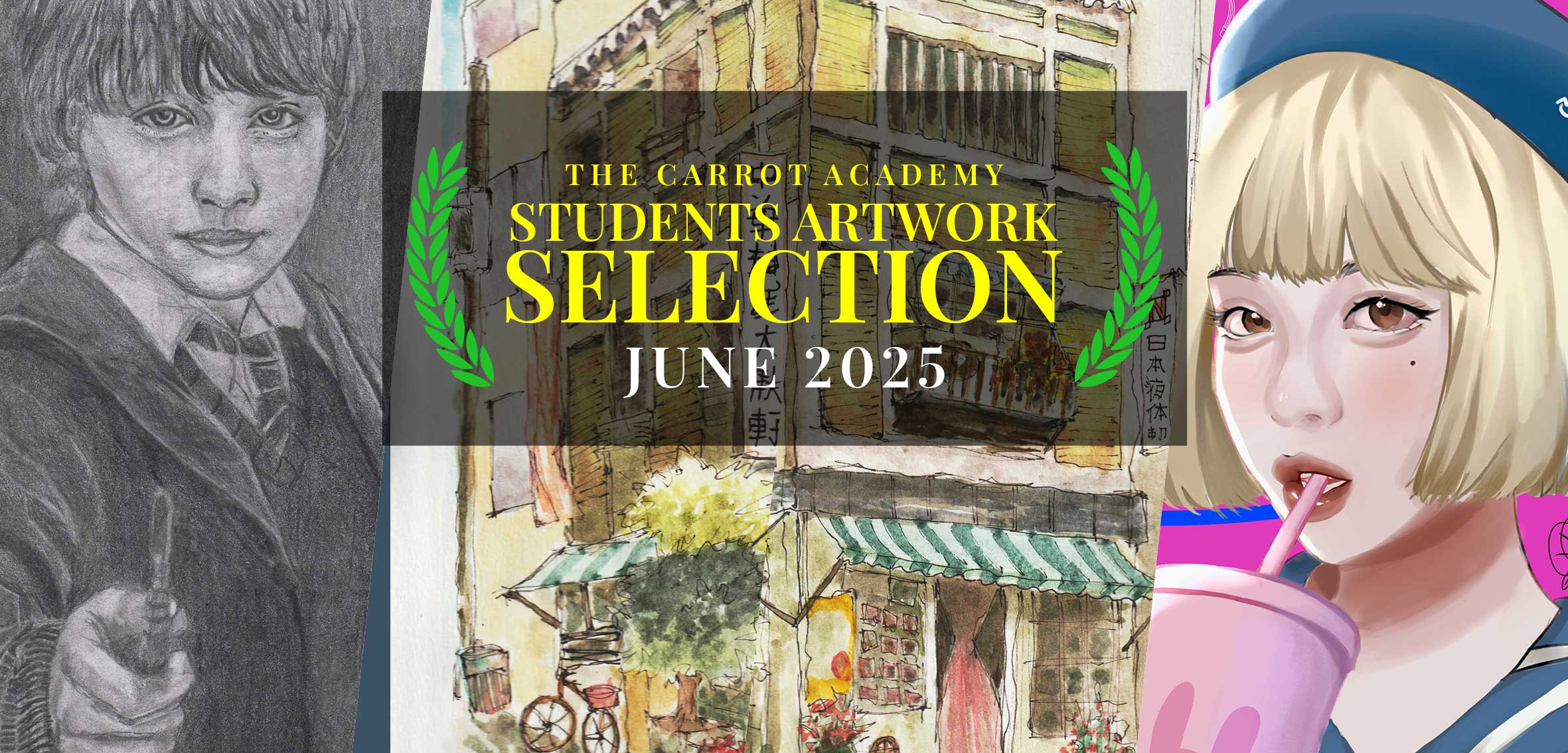STUDENT ARTWORKS SELECTION JUNE 2025