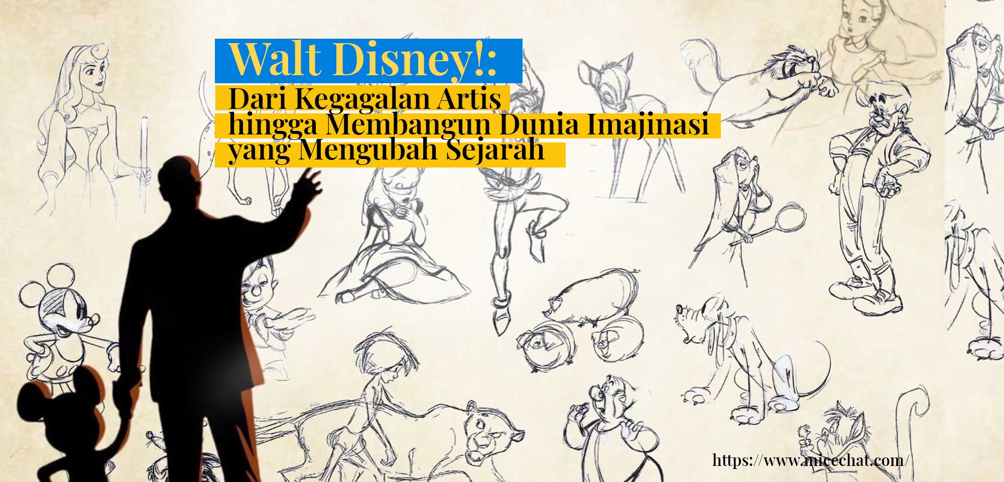 Mengenal Walt Disney, sosok di balik kesuksesan industri animasi dunia. Temukan fakta menarik, perjalanan karier, dan pengaruhnya terhadap seni dan animasi modern.