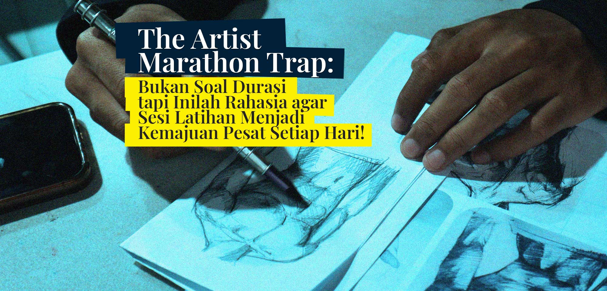 Banyak artist terjebak latihan berjam-jam tapi tidak konsisten. Temukan penyebab 