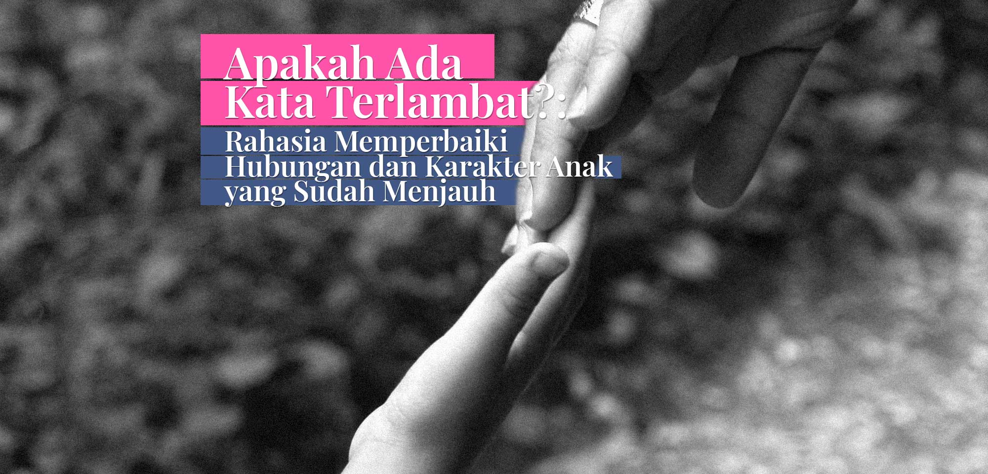Dalam dunia pengasuhan, rasa bersalah sering kali menjadi beban terberat bagi orang tua. Kita sering merenungi bentakan di masa lalu, kurangnya waktu bermain, atau kesalahan pola asuh yang dianggap telah 