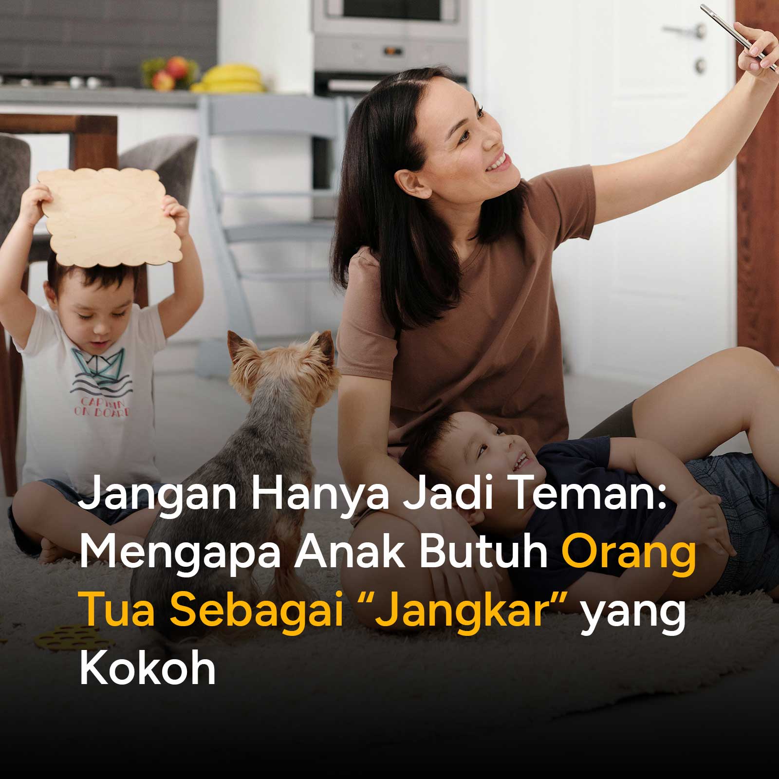 Dalam dunia parenting modern, banyak orang tua yang berusaha meruntuhkan sekat antara orang tua dan anak dengan cara menjadi 