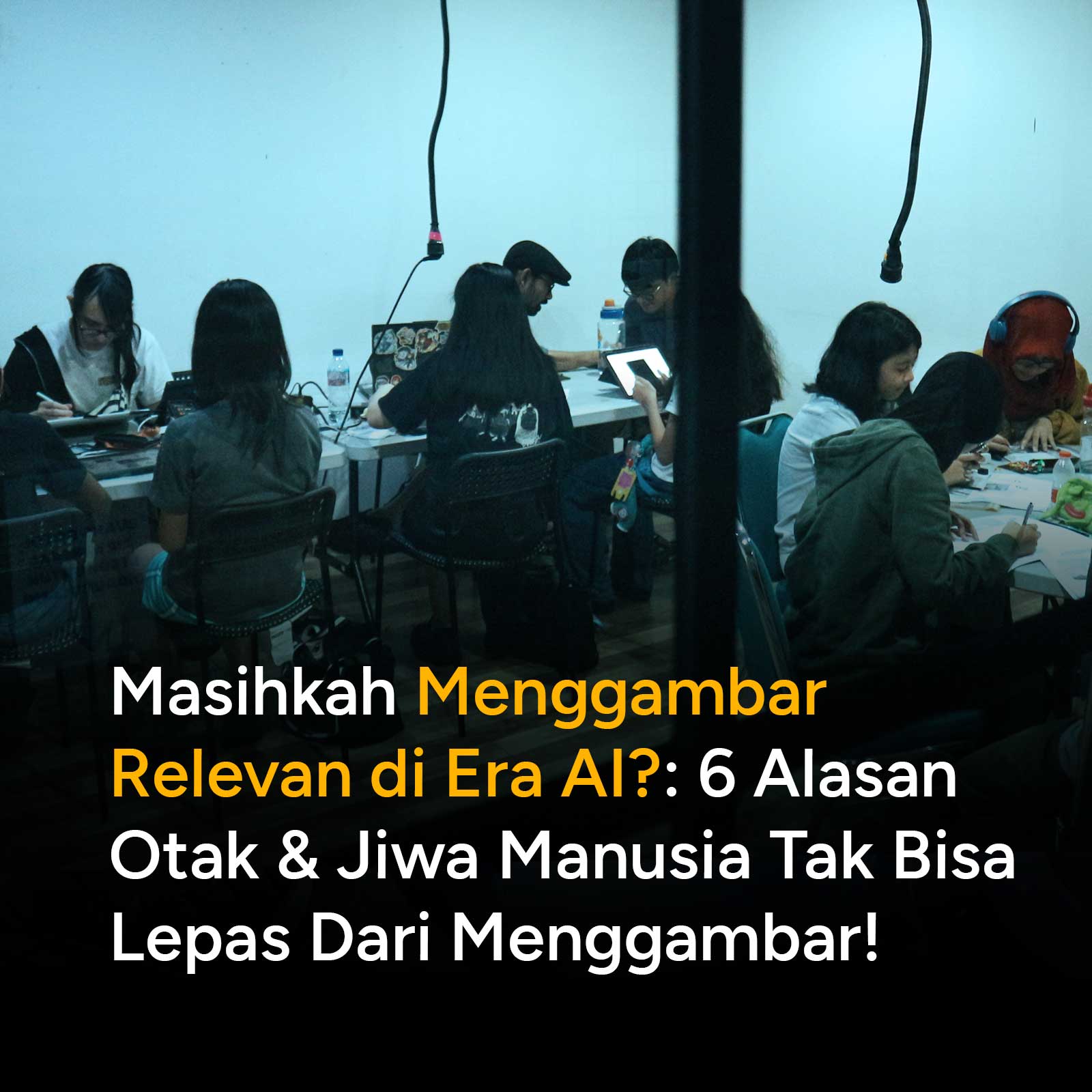 Di tengah maraknya teknologi AI generatif, aktivitas menggambar tetap menjadi fondasi paling krusial bagi kita yang menyukai seni dan ilustrasi. Temukan alasan neurosains, perspektif industri kreatif global, dan alasan mengapa menggambar menjadi rumah aman bagi kita di era digital.