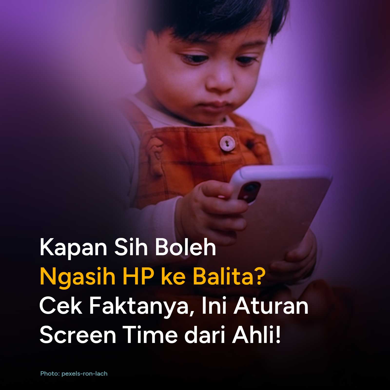 Penggunaan gadget pada anak perlu aturan yang jelas. Ketahui usia ideal mengenalkan screen time, perbedaan layar pasif vs interaktif, serta dampaknya bagi tumbuh kembang anak.