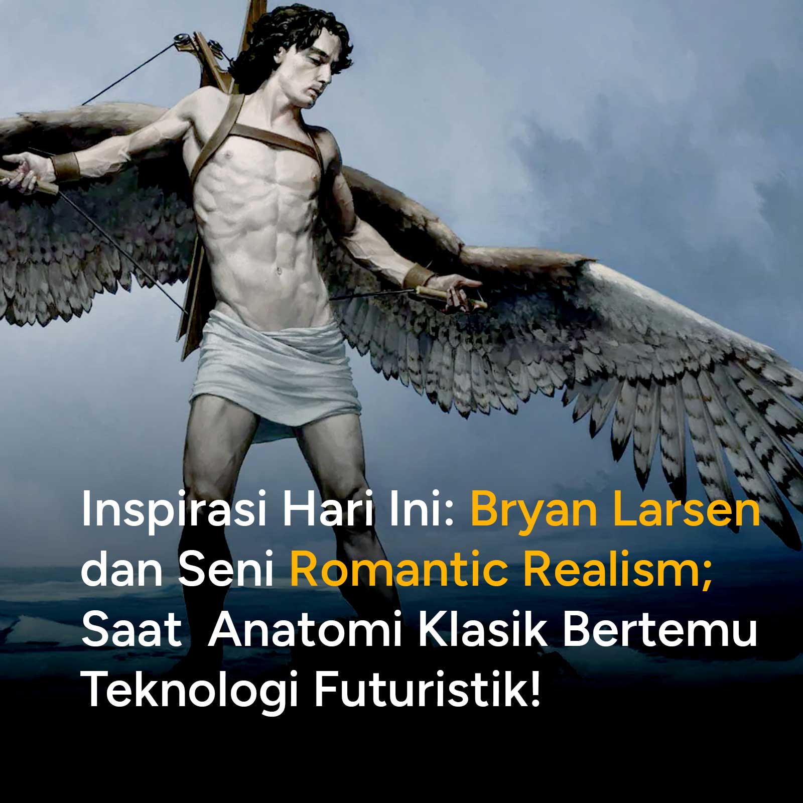 Di tengah tren seni kontemporer yang sarat warna distopia, Bryan Larsen memilih jalan berbeda. Dengan memadukan penguasaan realisme klasik ala abad ke-19, kepresisian teknik mesin, dan visi futuristik yang penuh optimisme, Larsen membuktikan bahwa fundamen seni yang kokoh adalah kunci melukis masa depan.