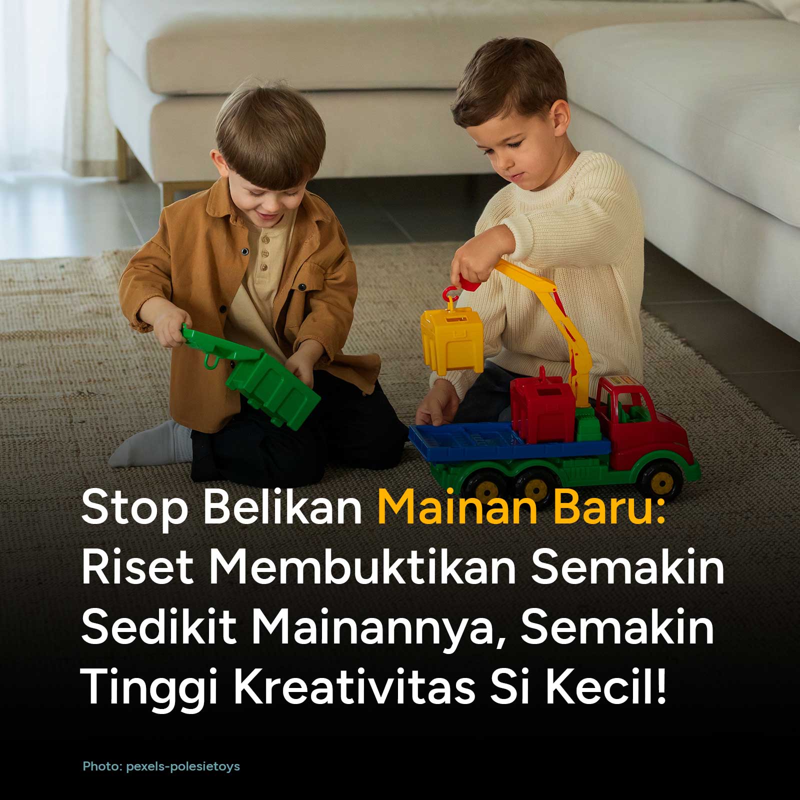 Terlalu banyak mainan justru membuat otak anak mudah terdistraksi dan pasif. Simak riset radikal dokter anak Jerman tentang bagaimana membatasi mainan dapat mengubah anak menjadi pemikir kreatif dan fokus dalam 30 hari.