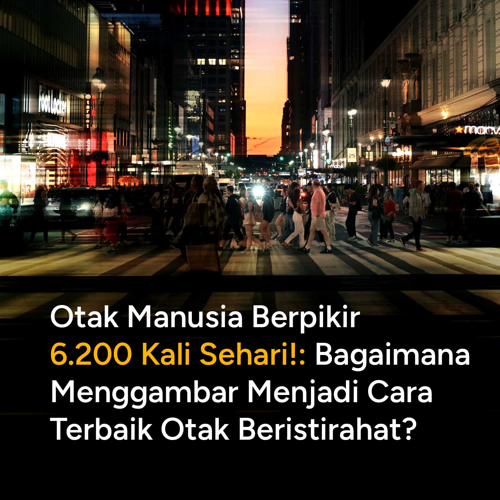 Tahukah Anda bahwa otak manusia memproses sekitar 6.200 pikiran setiap harinya? Beban kognitif yang tinggi ini sering memicu kelelahan mental. Simak bagaimana aktivitas sederhana seperti menggambar dapat menjadi cara ampuh untuk mengistirahatkan otak.