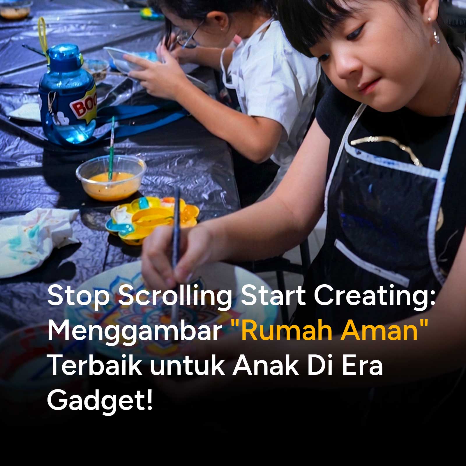 Di tengah gempuran stimulasi digital, menggambar hadir sebagai rumah aman bagi anak-anak. Pelajari bagaimana seni melindungi otak anak dari dampak buruk screen time berdasarkan tinjauan neurosains dan psikologi perkembangan.