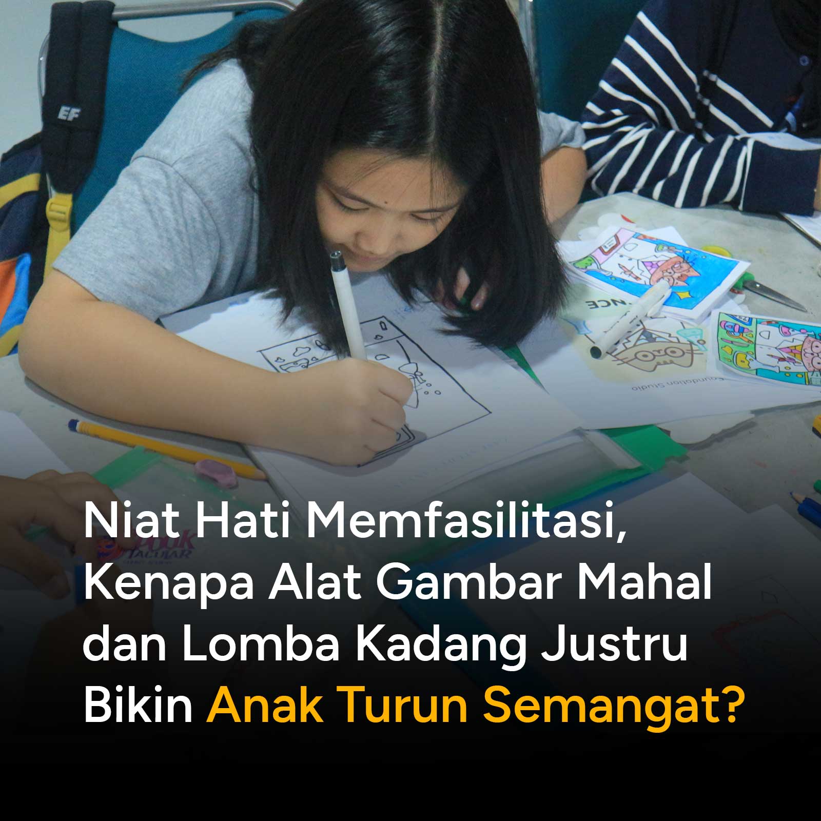 Banyak orang tua bersemangat memfasilitasi anak yang hobi menggambar dengan mendaftarkannya ke lomba atau membelikan peralatan mahal. Sayangnya, niat baik ini sering kali membuat anak mogok berkarya. Artikel ini mengupas sudut pandang emosional anak serta cara tepat menumbuhkan bakatnya tanpa tekanan.